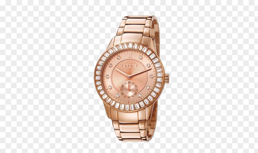 A Gentle Bargain To Send Gifts Watch Esprit Holdings Amazon.com Quartz Clock Gold PNG