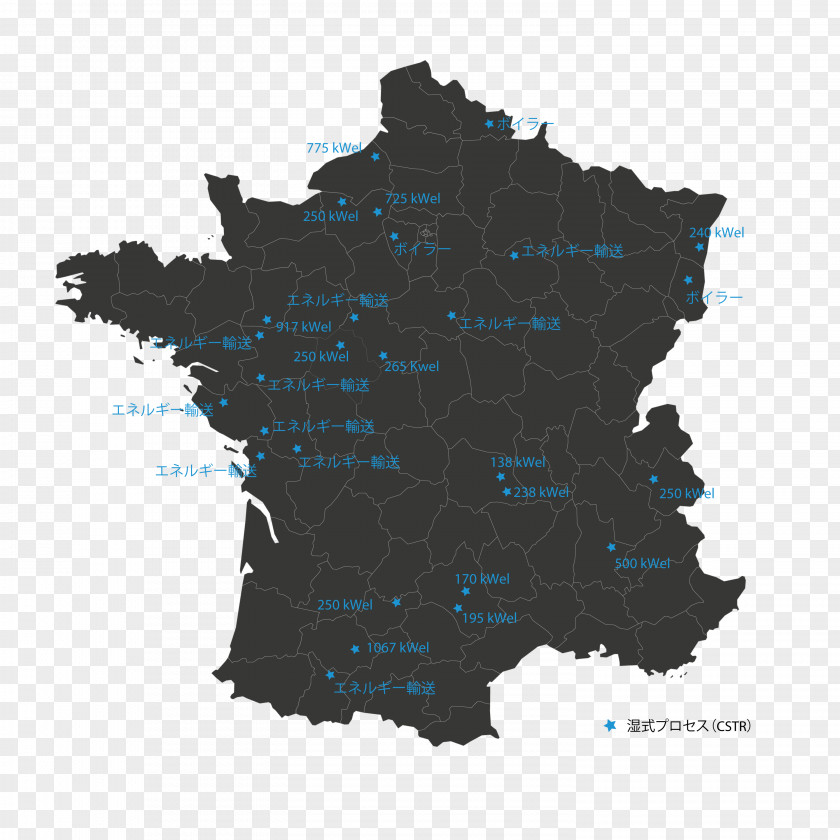 Agglomeration Normandy Blank Map Clip Art PNG