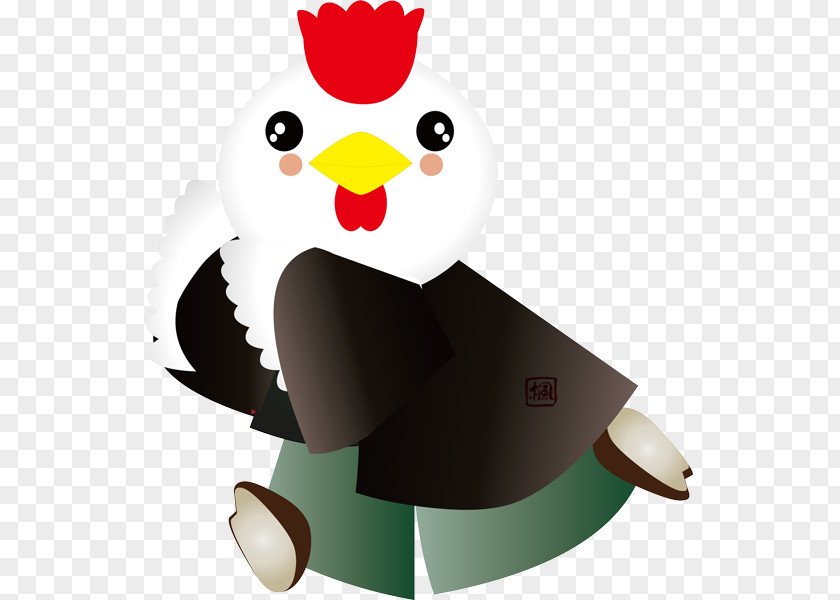 Japonese Tori Chicken Rooster Japanese New Year Bird PNG