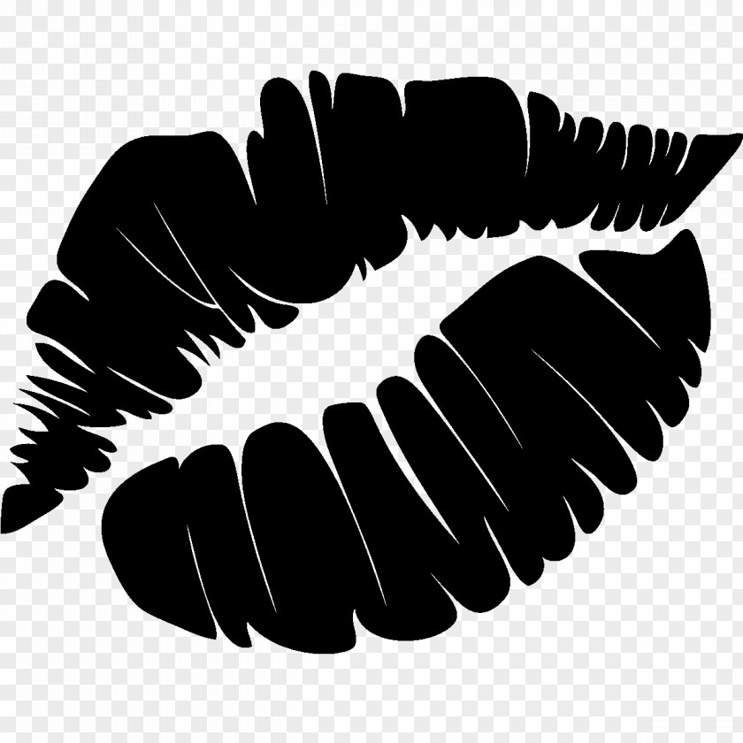 Smudged Lipstick Kiss Lip Clip Art PNG