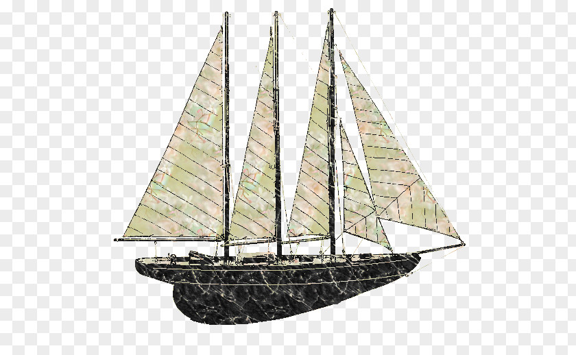 Alli Sailboat Brigantine Clipper Schooner PNG