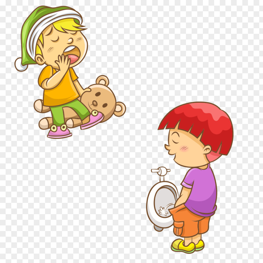 Cartoon Children Child Sleep Clip Art PNG