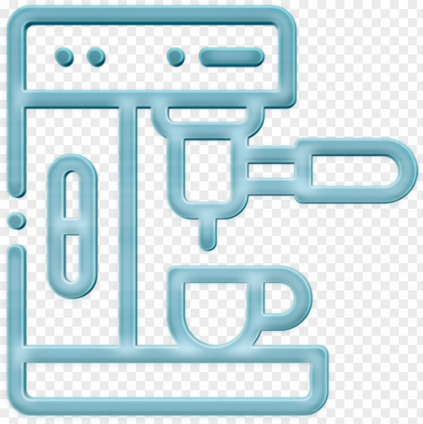 Gastronomy Icon Espresso Coffee Machine PNG