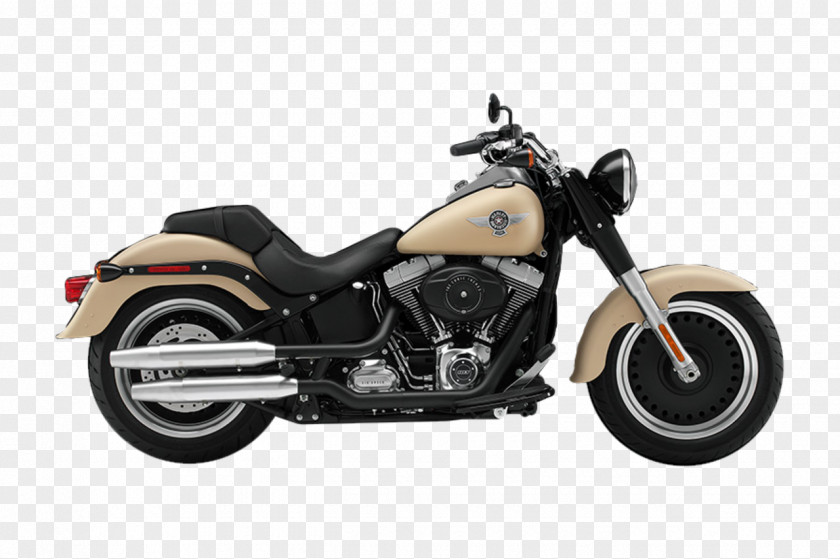 Motorcycle Harley-Davidson FLSTF Fat Boy Softail Electra Glide PNG