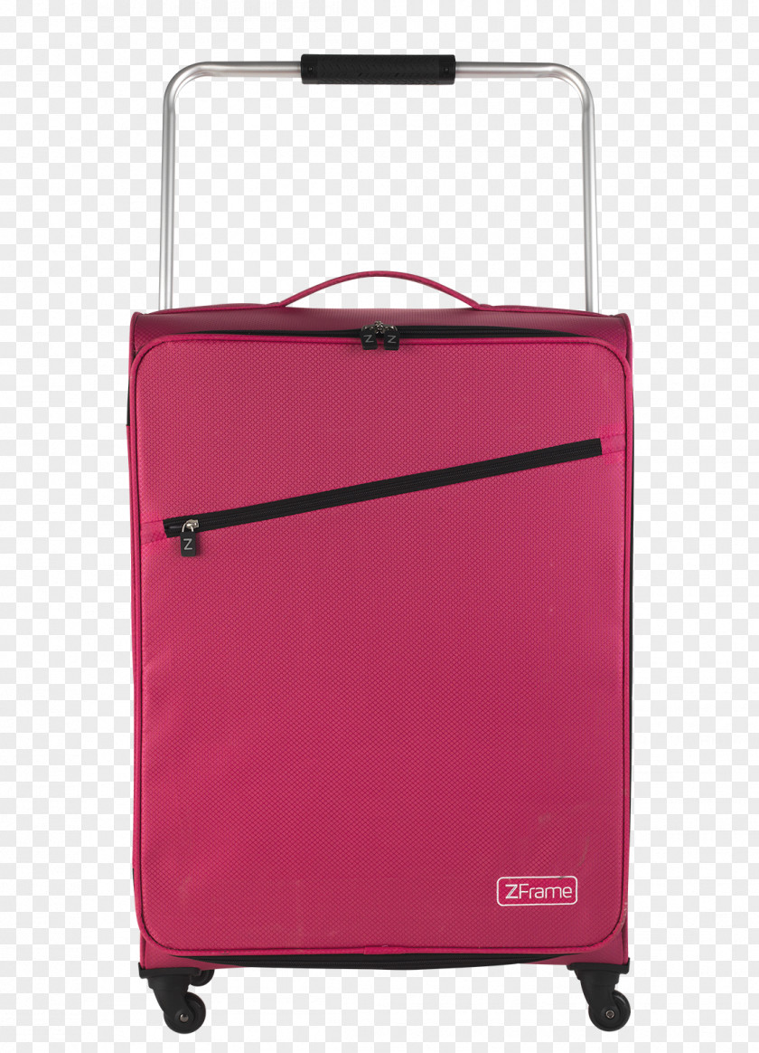 Suitcase Hand Luggage Magenta Purple PNG