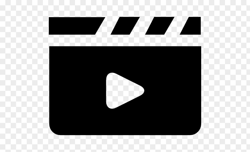 Button Video Player Media Clapperboard PNG