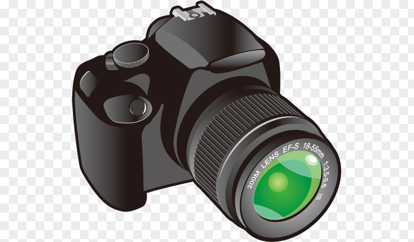 Cartoon Camera Photographic Film Clip Art PNG