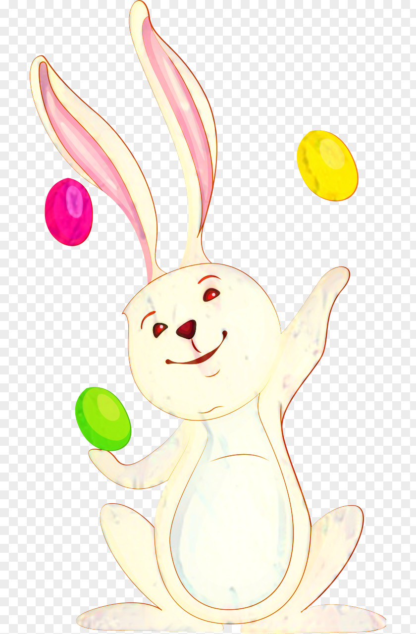 Child Art Ear Easter Bunny Background PNG