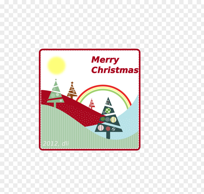 Christmas Card Clip Art PNG