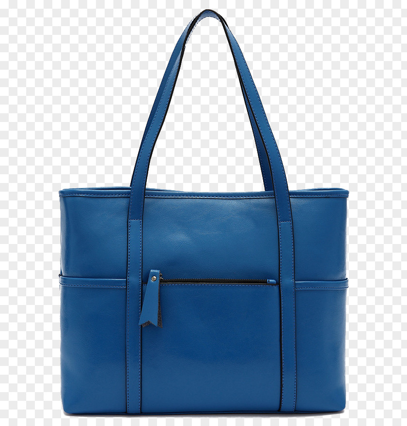 Dark Blue Women Bag Tote Michael Kors Leather PNG