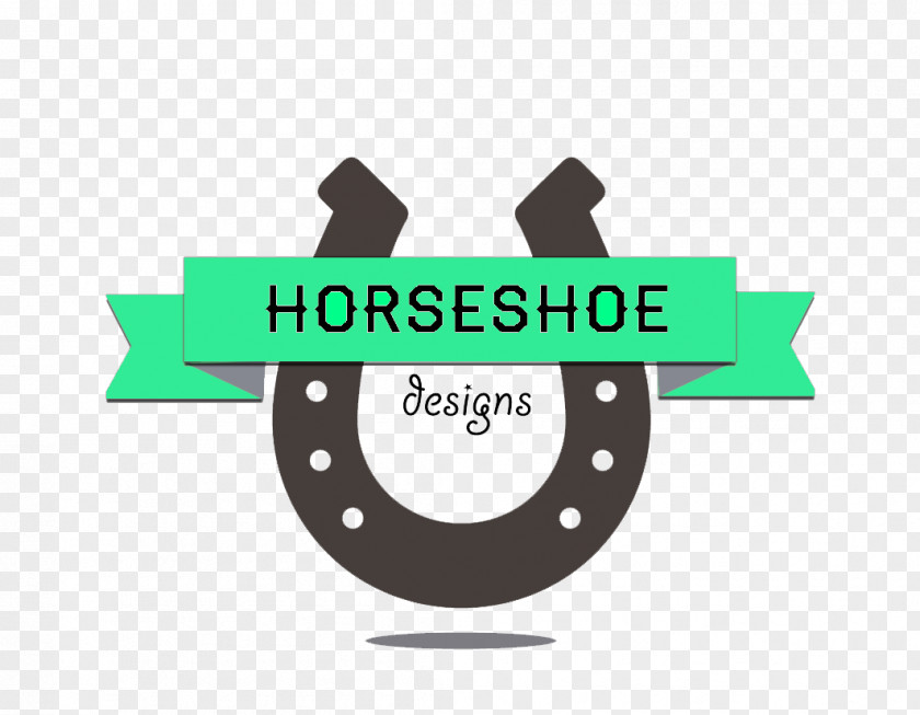 Design Text Horseshoes PNG