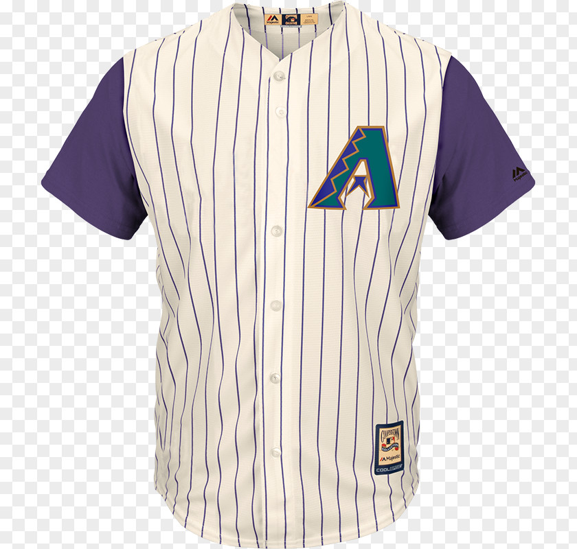 New Arrival Flyer Arizona Diamondbacks MLB Jersey Throwback Uniform Majestic Athletic PNG