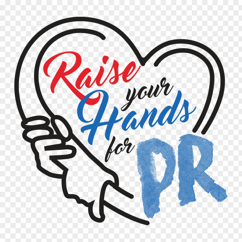 Raise Your Hands Puerto Rico Clip Art Illustration Brand Poster PNG
