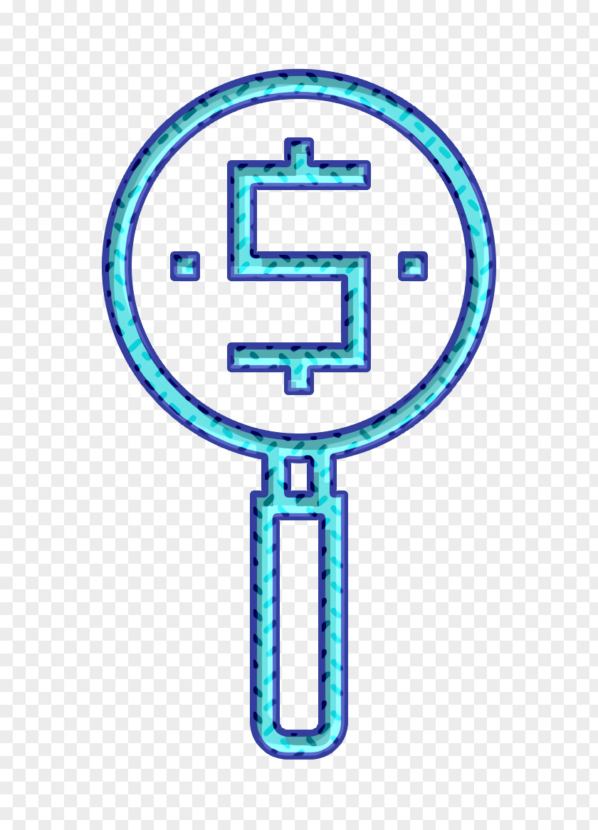 Symbol Electric Blue Business Icon Finance Financial PNG