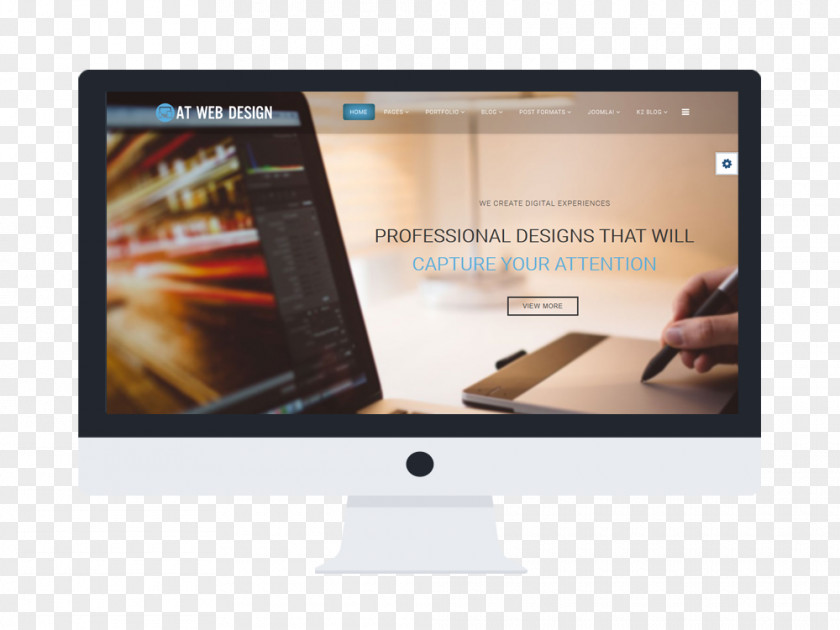 Web Template Development Responsive Design Graphic PNG