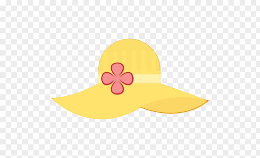 Yellow Clothing Sun Hat Pink Costume Accessory PNG