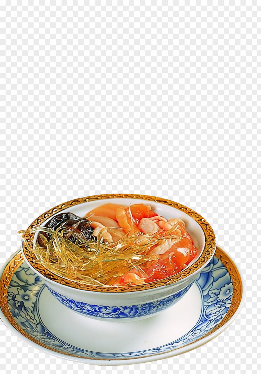 Shark Fin Chicken Scallop Health Porridge Chinese Cuisine Soup Congee Canh Chua PNG