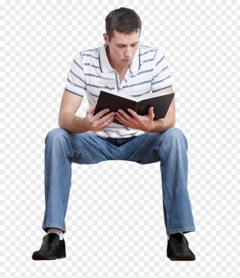 Sitting Man PNG