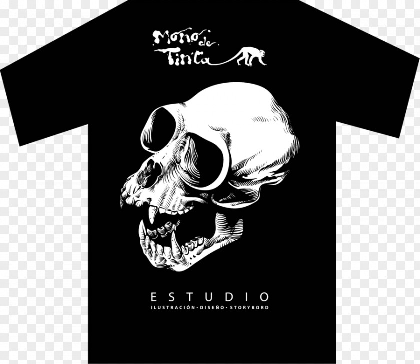 T-shirt Skull Logo PNG