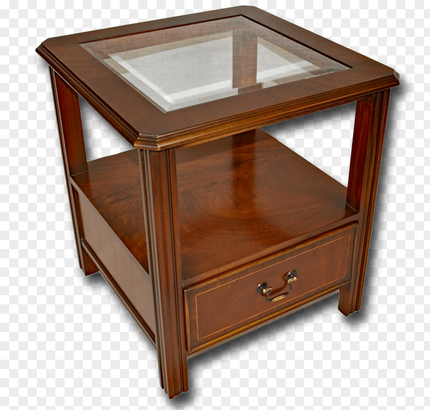 Table Bedside Tables Mahogany Coffee Furniture PNG