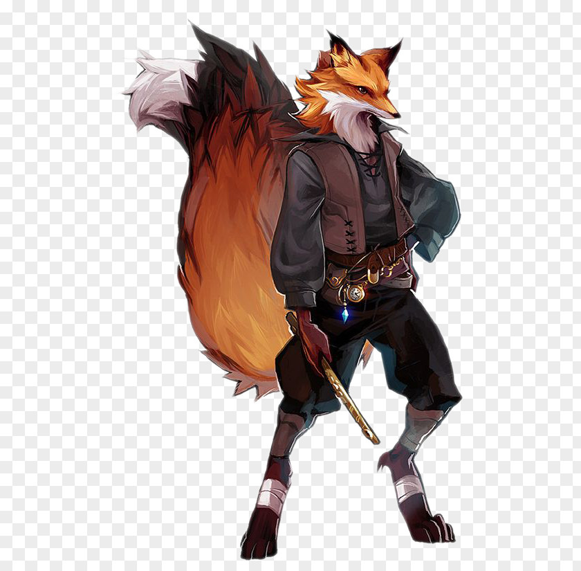 Fox People Pathfinder Roleplaying Game Dungeons & Dragons Character Drawing Role-playing PNG