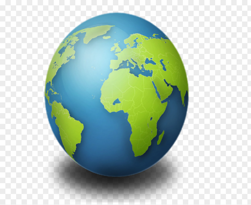 Globe World Earth Map Clip Art PNG