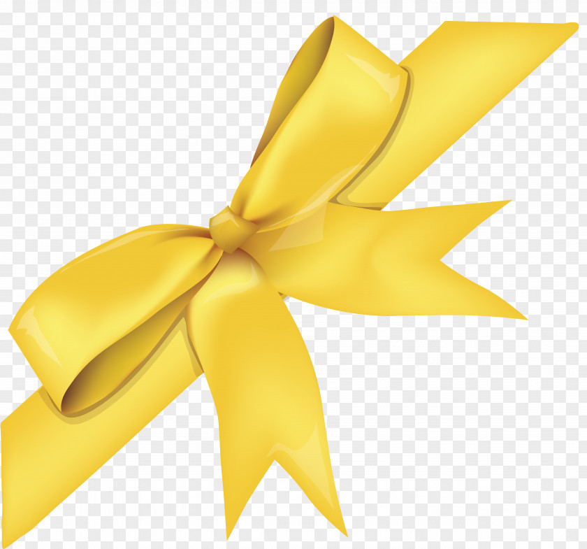 Bow Yellow PhotoScape Clip Art PNG