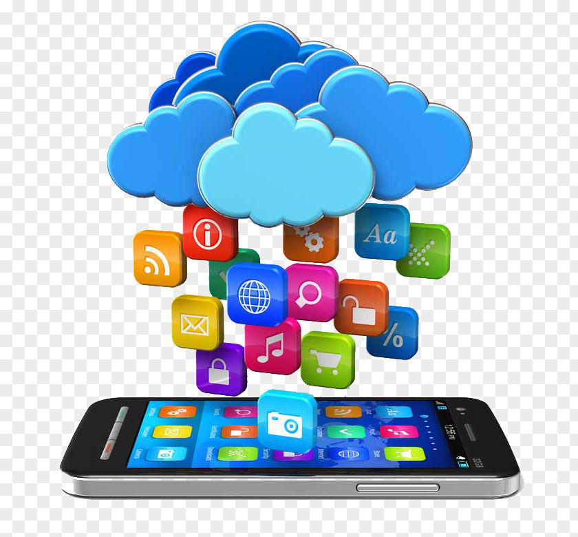 Cloud Computing Mobile Backend As A Service App Development PNG
