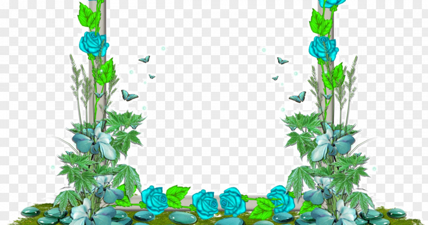 Fantasywelt Meter Leaf Samos Plant Stem Floral Design PNG