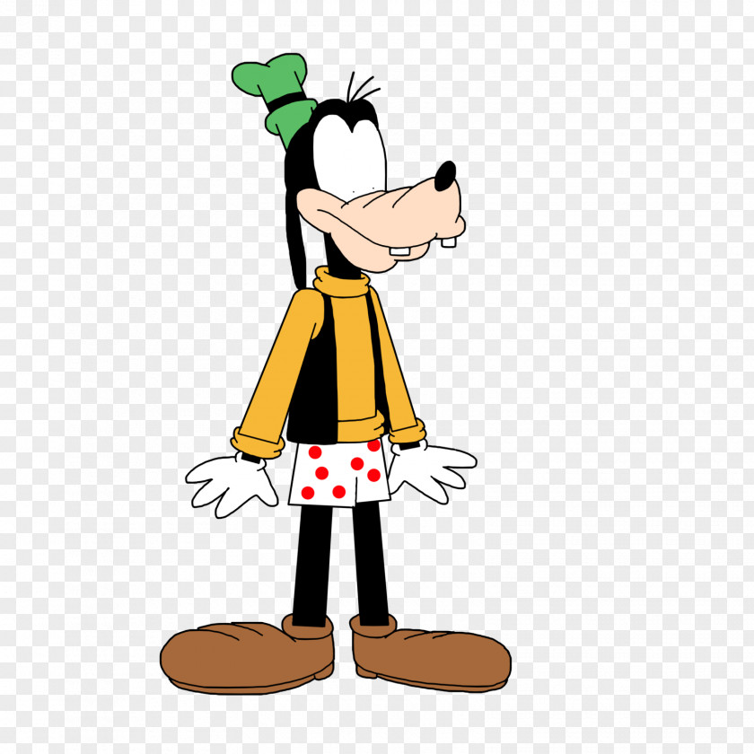 Goofy Animated Cartoon Drawing PNG