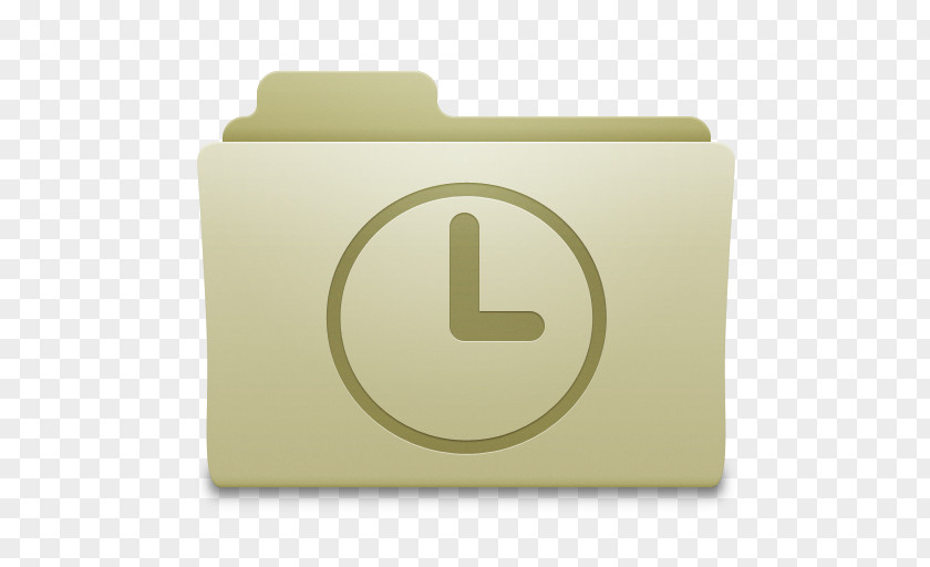 Rectangle Safari Clock PNG