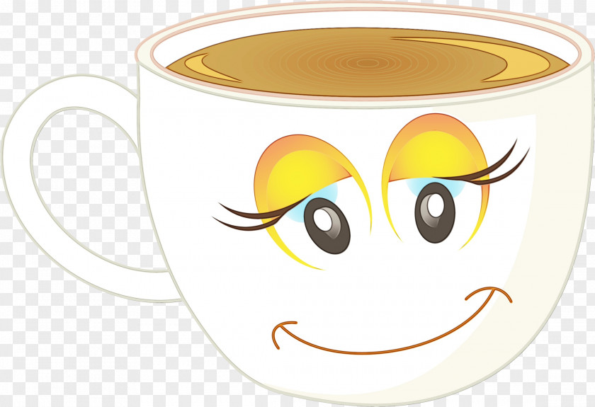 Tableware Smile Coffee Cup PNG
