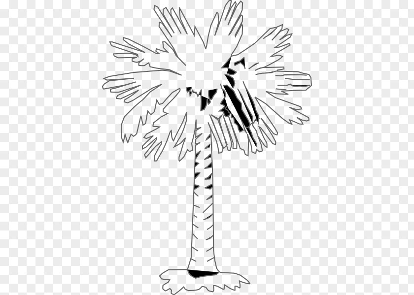 Beach Sunset Sabal Palm Flag Of South Carolina Clip Art PNG