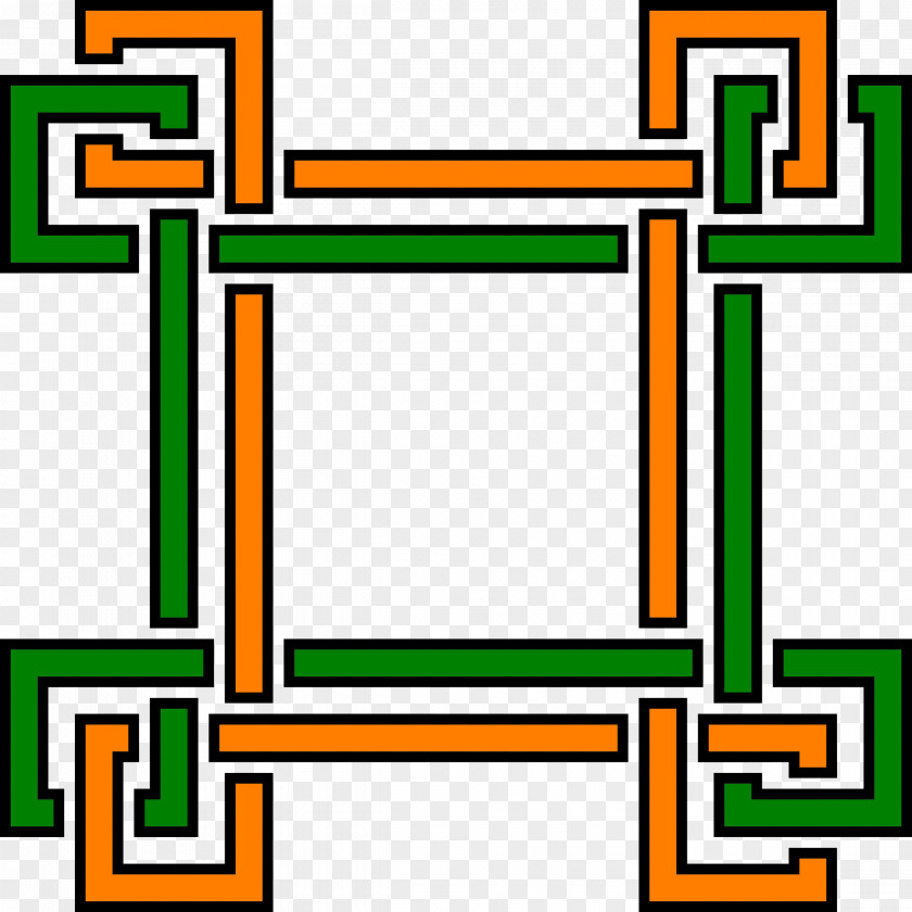 Decorative Border Technology Symbol Pattern PNG