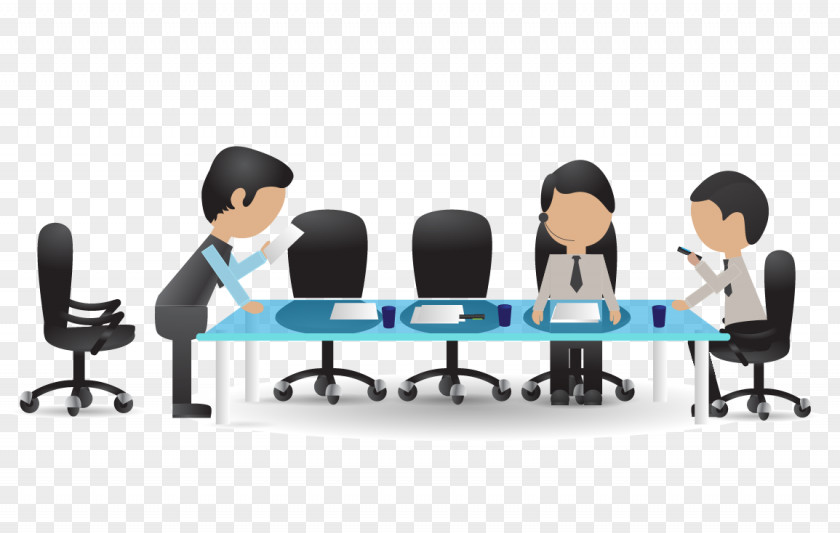 Office Meeting Animation PNG