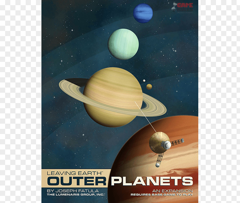 Outer Planets Jupiter, Saturn, Uranus, And Neptune Earth Solar System PNG