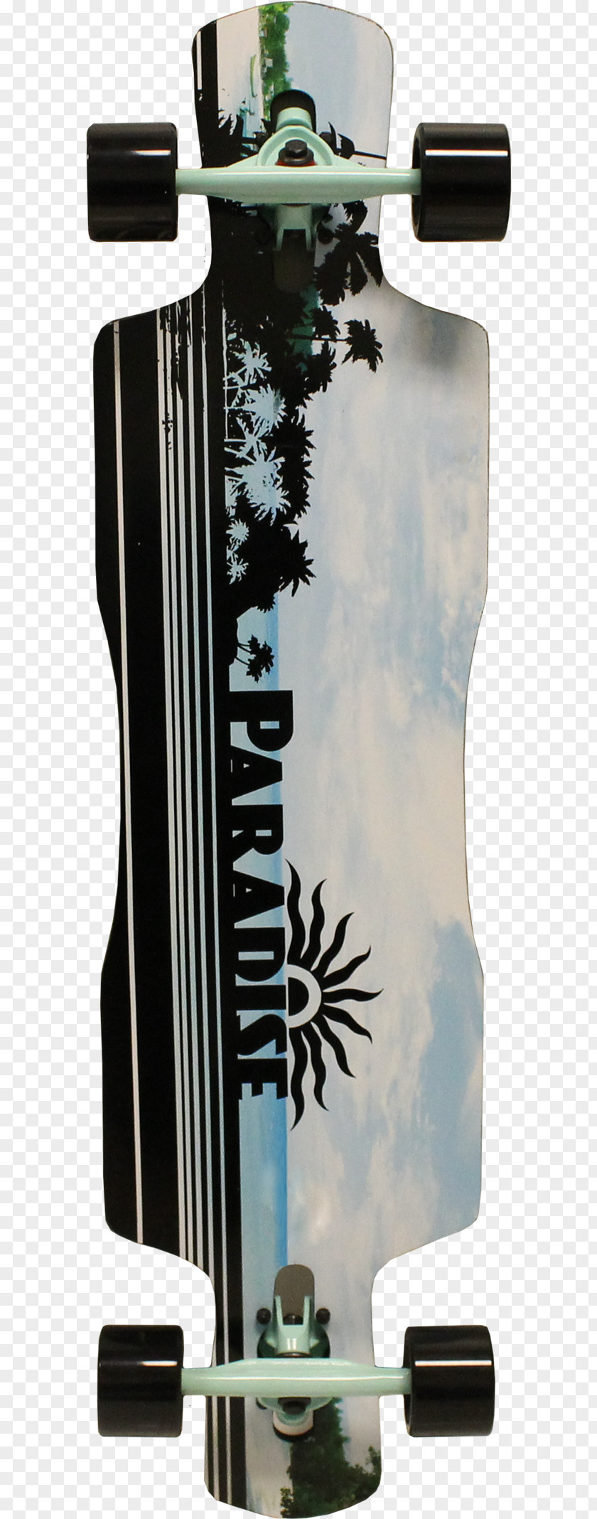 Bigfoot Footprint Longboard Planche PNG