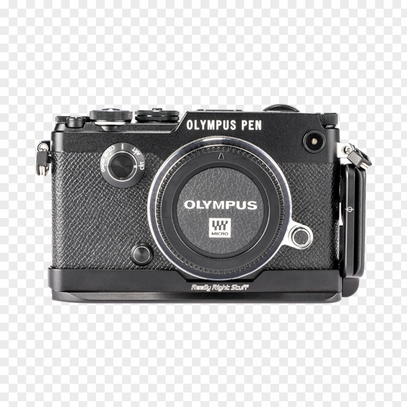 Camera Lens Mirrorless Interchangeable-lens Photographic Film Cover Really Right Stuff BOPF L-SET L-Plate For Olympus PEN-F PNG