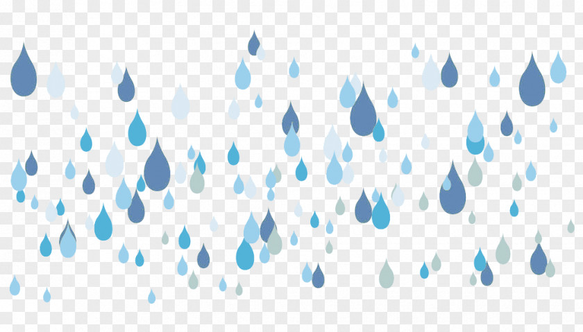 Creative Rain Drop Computer File PNG