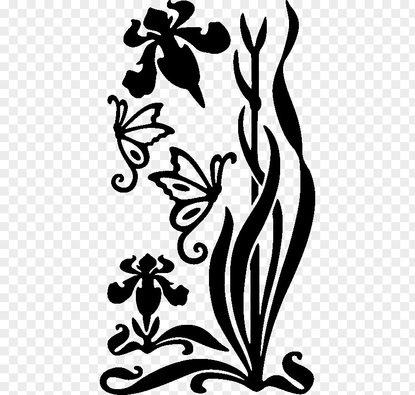Flower Silhouette Floral Design Clip Art Black And White Visual Arts PNG