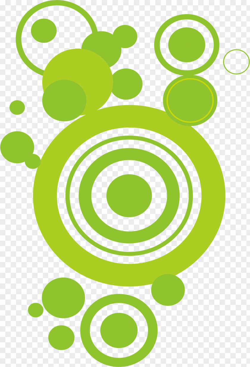 Green Circle Shading Clip Art PNG