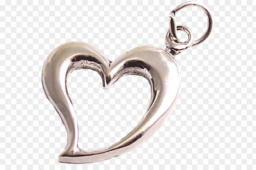 Heart Locket Material Earring Necklace PNG