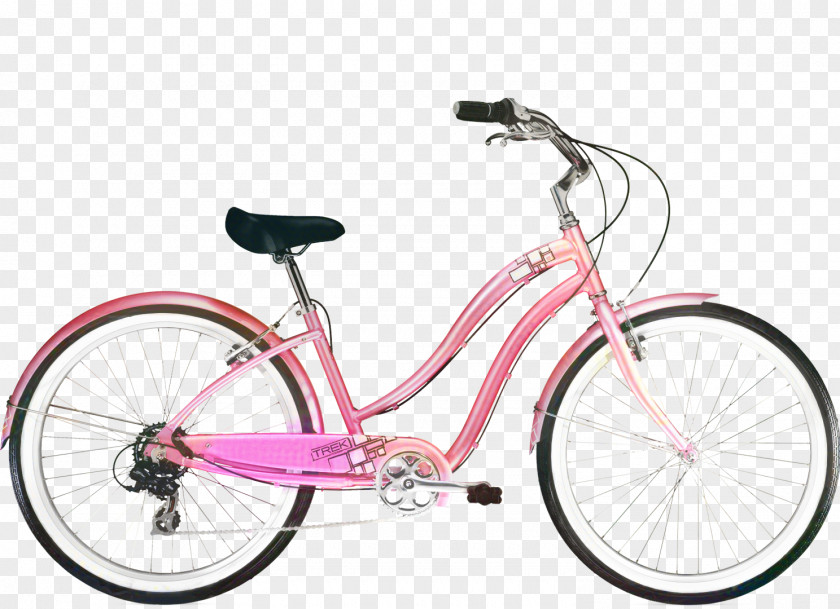Hub Gear Racing Bicycle Background Pink Frame PNG
