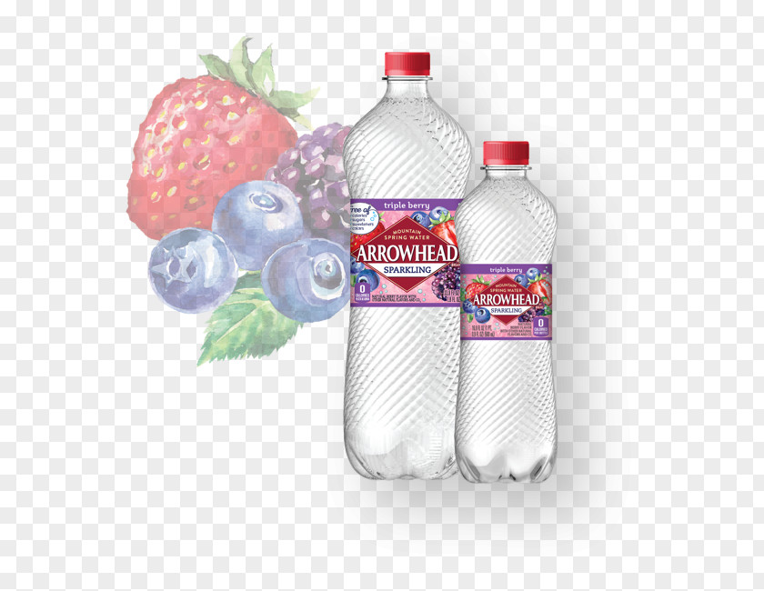 Mountain Spring Water Bottles Mineral Plastic Bottle PNG