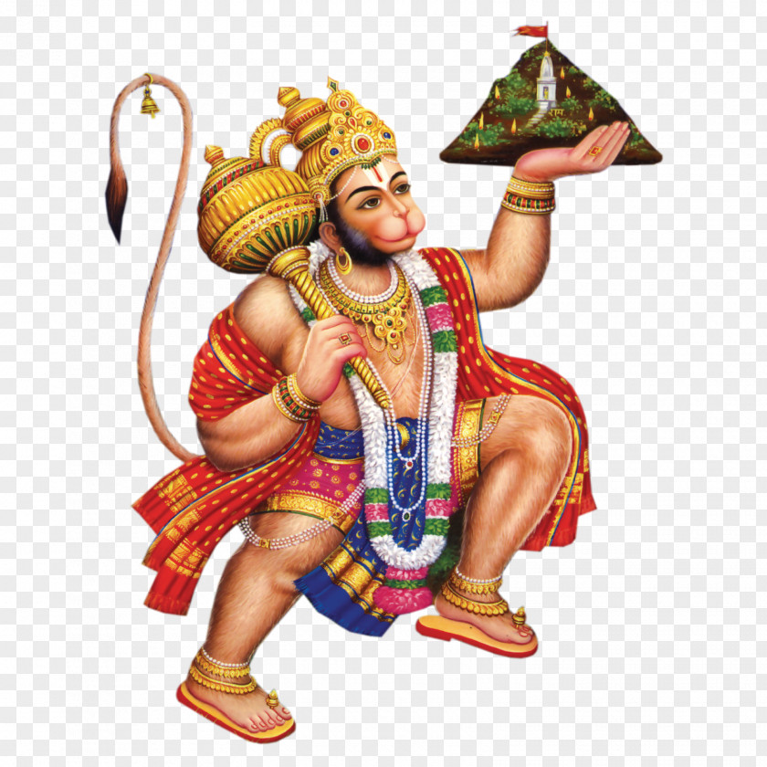 Indian Gods Hanuman Chalisa Ramayana Book Four: Kishkindha Lakshmi PNG