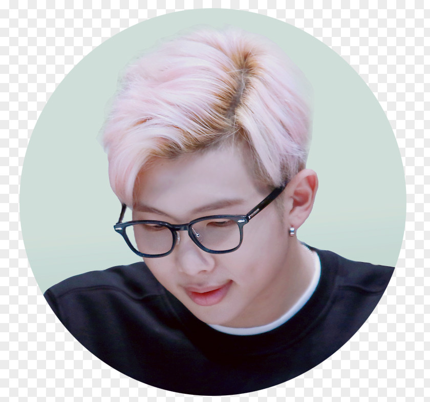 Namjoon RM BTS K-pop Glasses Billboard 200 PNG