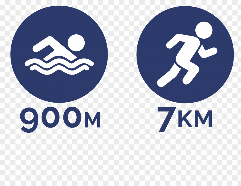 Longdistance Runner Aquathlon Brand Logo Trademark PNG