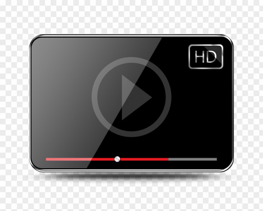 Play Streaming Media Video Player Clip PNG