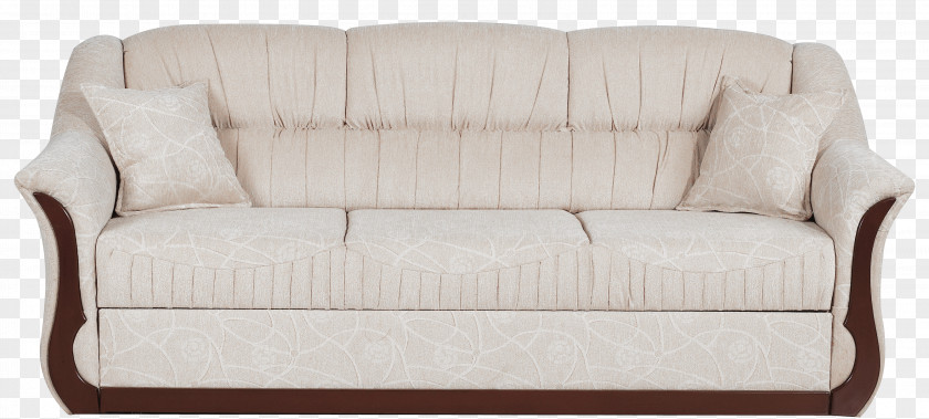 Transparent Gream Couch Picture Furniture Loveseat Slipcover PNG