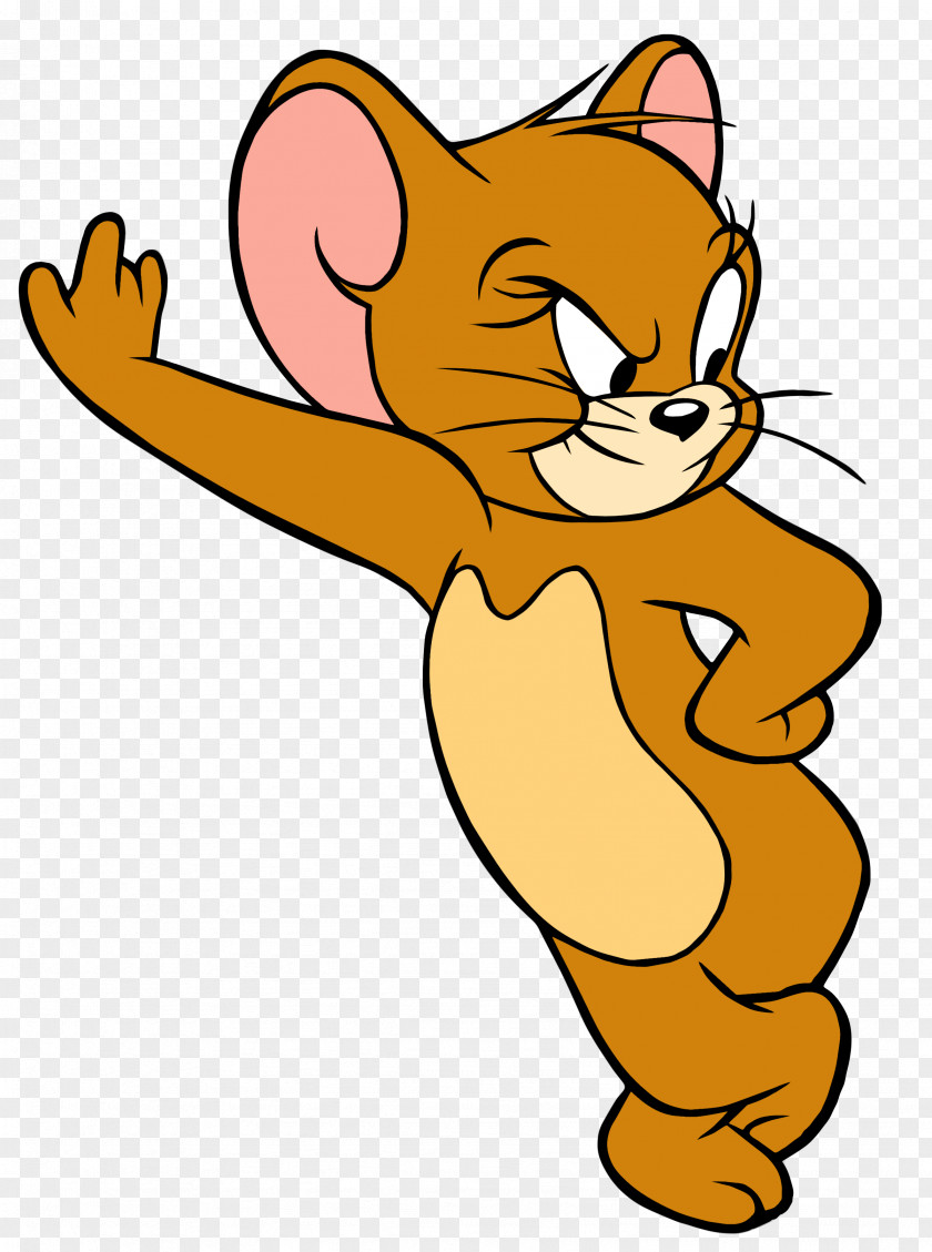 Angry Jerry Free Clip Art Image Tom Cat Mouse And PNG